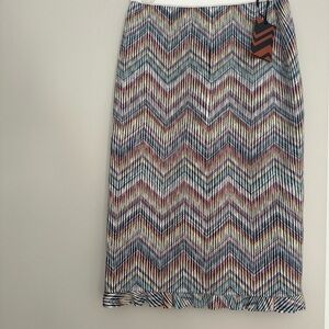 Multi-colored Midi Missoni Skirt